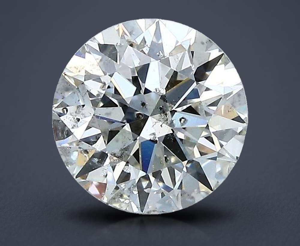 2.00 Carat Round Natural Diamond