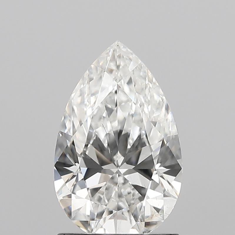 1.18ct F SI1 Rare Carat Ideal Cut Pear Lab Grown Diamond