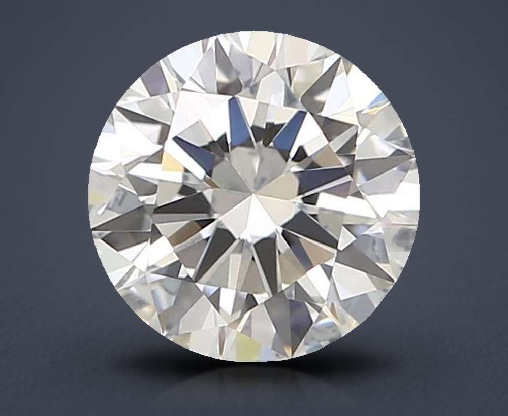 0.59 Carat Round Natural Diamond