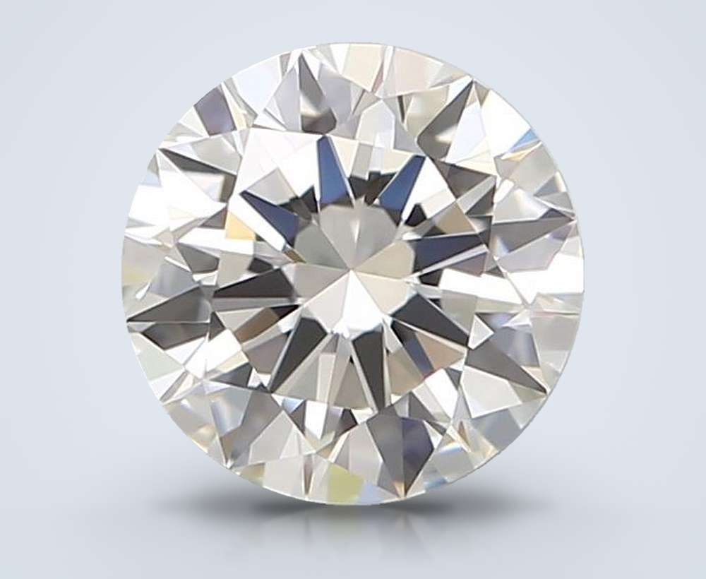 0.59 Carat Round Natural Diamond