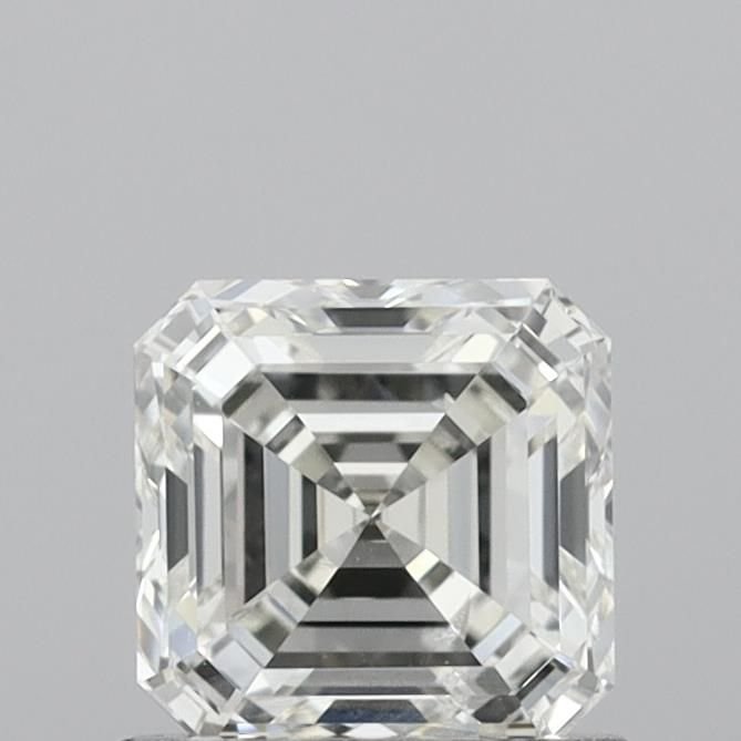 1.01ct I SI1 Rare Carat Ideal Cut Asscher Diamond