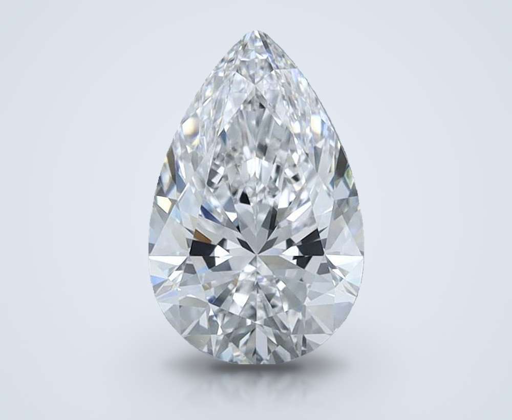 1.40 Carat Pear Natural Diamond