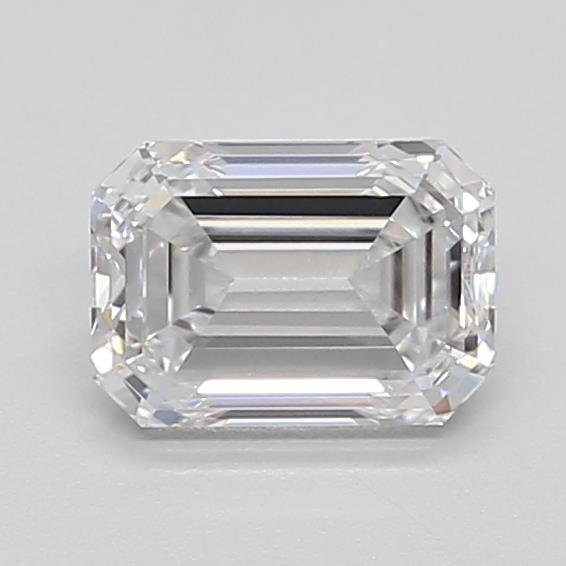 0.69ct D VVS2 Excellent Cut Emerald Lab Grown Diamond