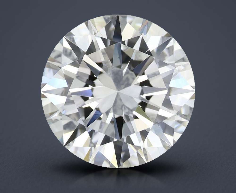 5.71 Carat Round Lab Diamond