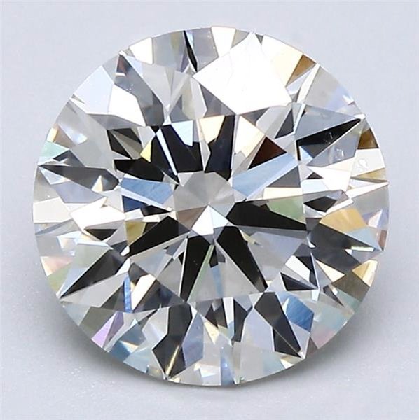 2.54ct I VS1 Excellent Cut Round Lab Grown Diamond