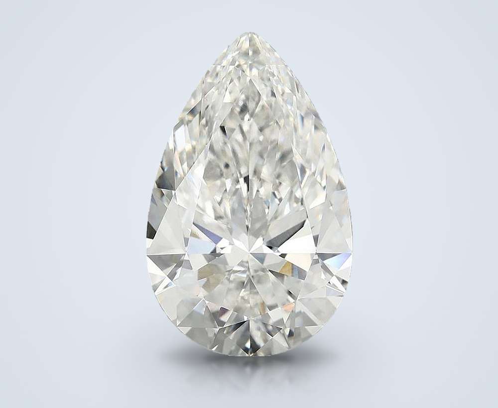 7.69 Carat Pear Lab Diamond
