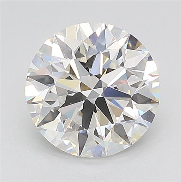 1.63ct E VVS2 Rare Carat Ideal Cut Round Lab Grown Diamond