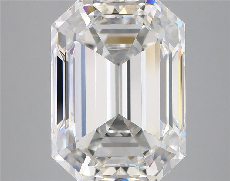 9.02ct H IF Rare Carat Ideal Cut Emerald Diamond