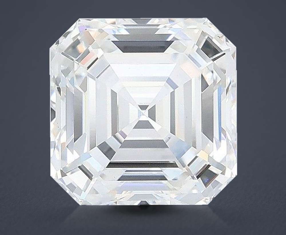 3.08 Carat Asscher Lab Diamond
