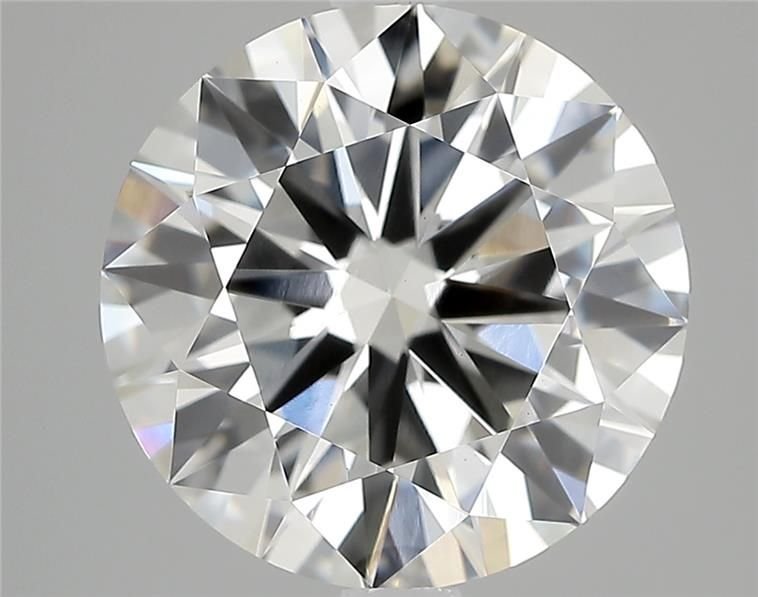 3.23ct H VVS2 Rare Carat Ideal Cut Round Lab Grown Diamond