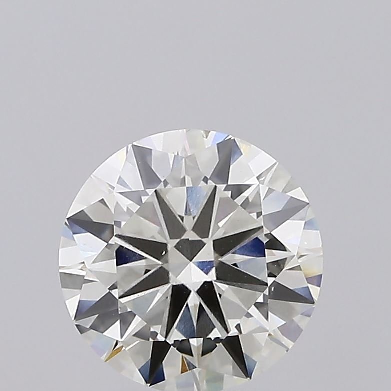 3.01ct J VS2 Excellent Cut Round Lab Grown Diamond