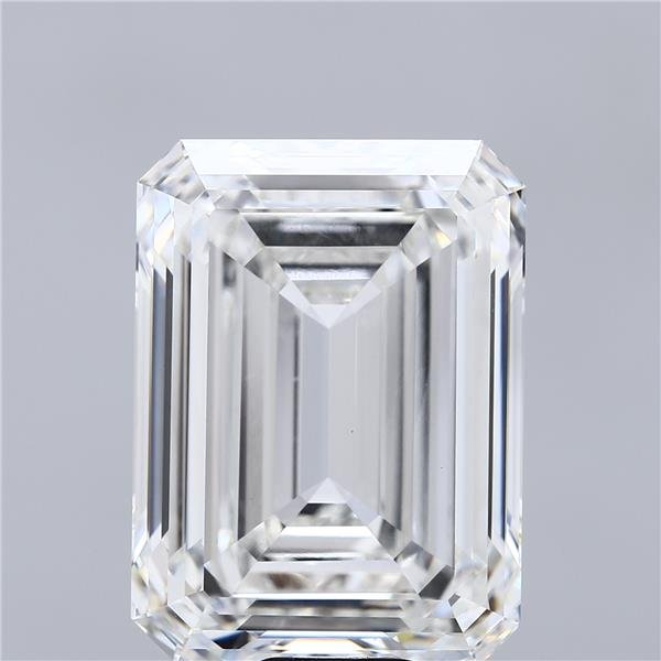 20.24ct G VS1 Rare Carat Ideal Cut Emerald Lab Grown Diamond