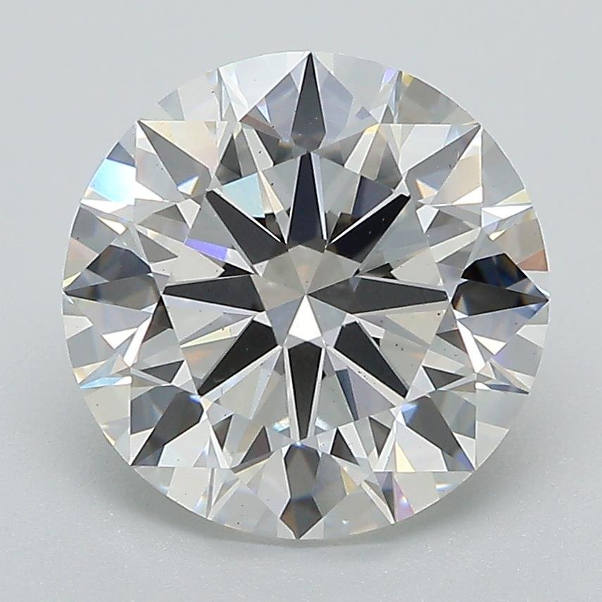 3.50ct F VS2 Rare Carat Ideal Cut Round Lab Grown Diamond