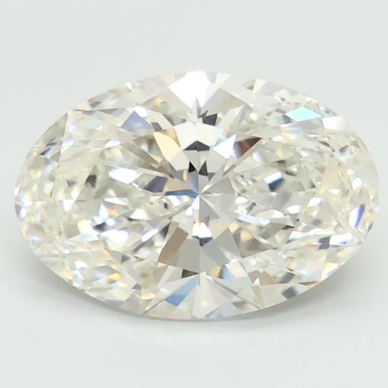 3.00ct G VVS2 Rare Carat Ideal Cut Oval Lab Grown Diamond