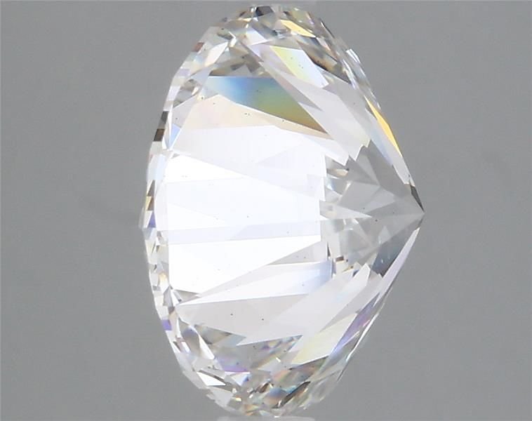 3.92ct F SI1 Rare Carat Ideal Cut Round Lab Grown Diamond