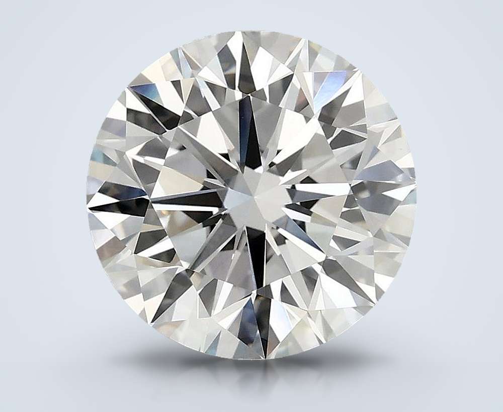 3.90 Carat Round Lab Diamond