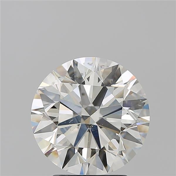 3.16ct K SI2 Excellent Cut Round Diamond