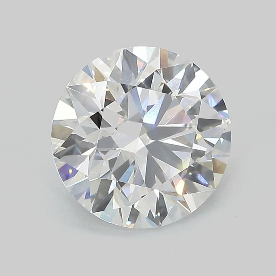 3.24ct E VVS2 Rare Carat Ideal Cut Round Lab Grown Diamond