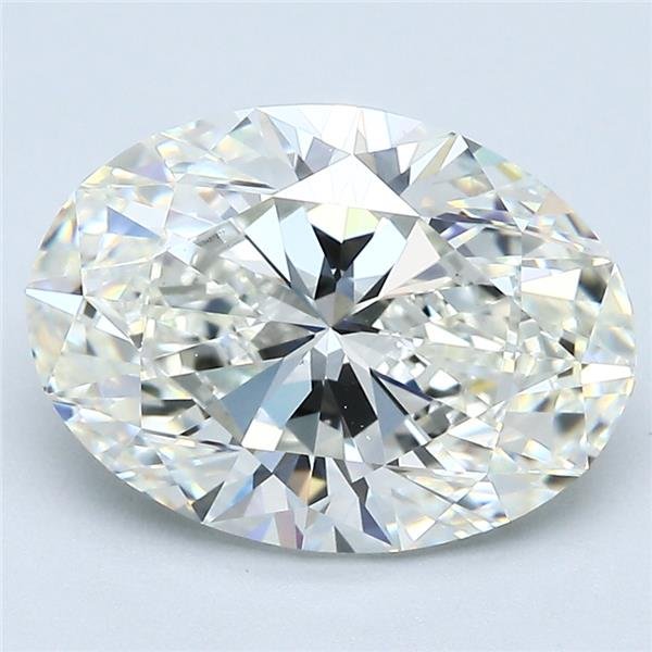 3.50ct I VS1 Rare Carat Ideal Cut Oval Diamond