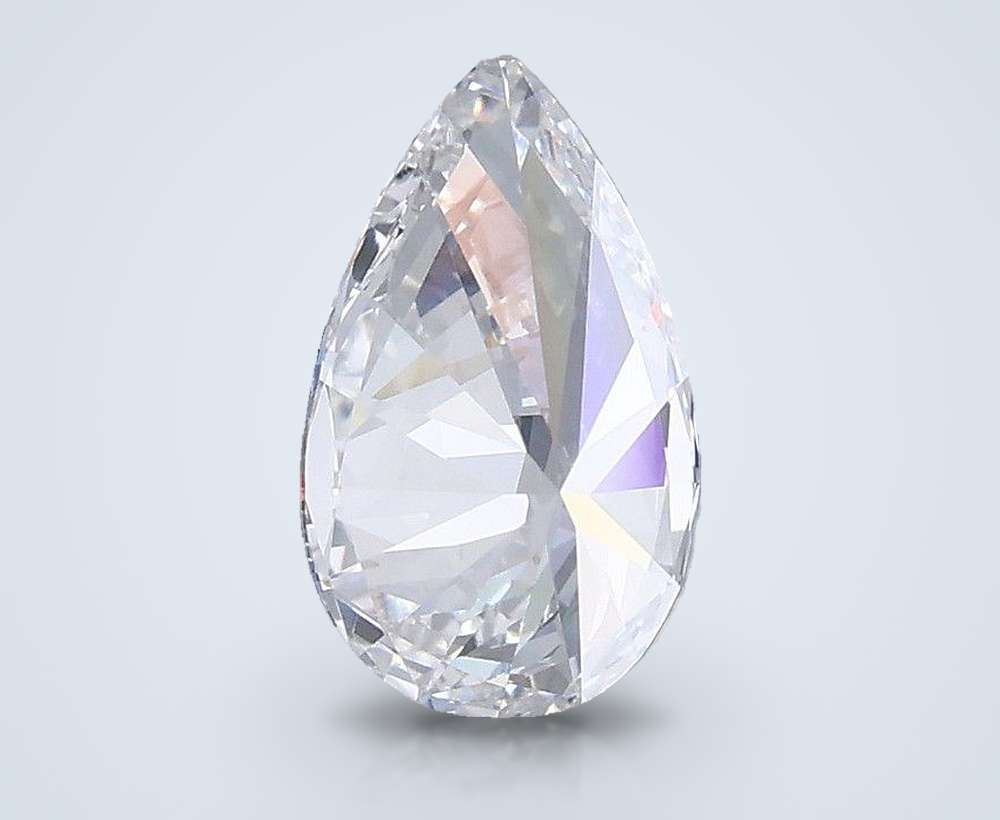 0.61 Carat Pear Lab Diamond