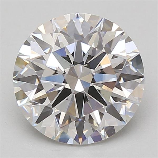 2.84ct E VS1 Rare Carat Ideal Cut Round Lab Grown Diamond