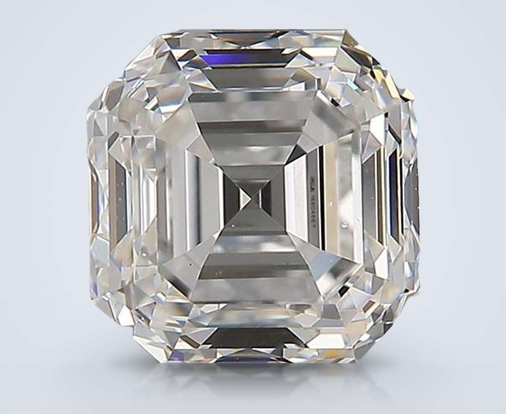 2.01 Carat Asscher Natural Diamond