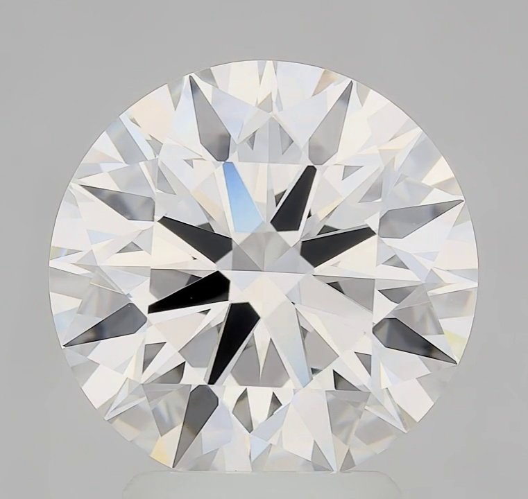 3.50 Carat Round Lab Diamond