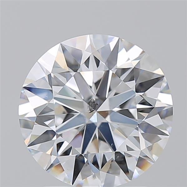 2.26ct E SI2 Rare Carat Ideal Cut Round Diamond