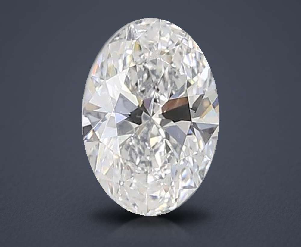0.57 Carat Oval Lab Diamond