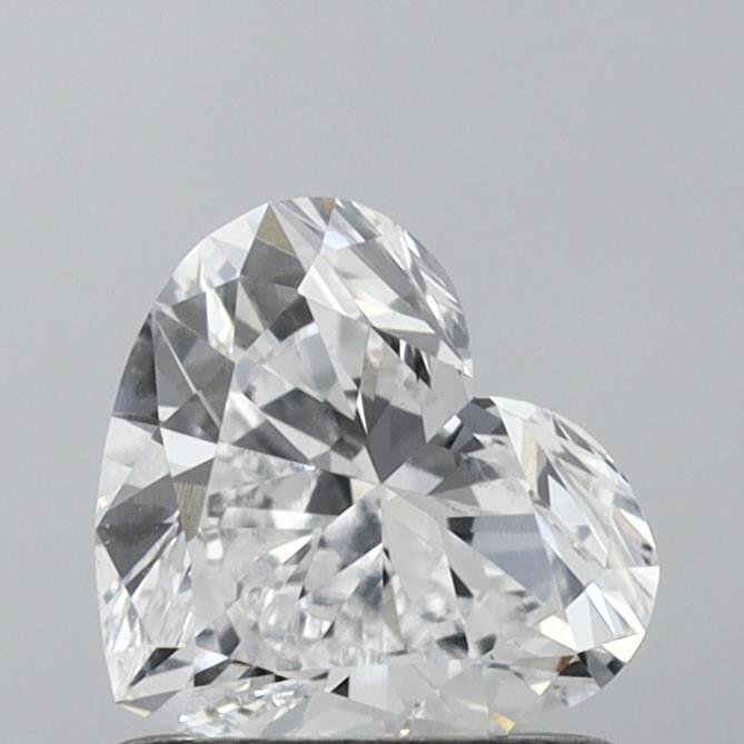 0.85ct D VVS2 Good Cut Heart Lab Grown Diamond