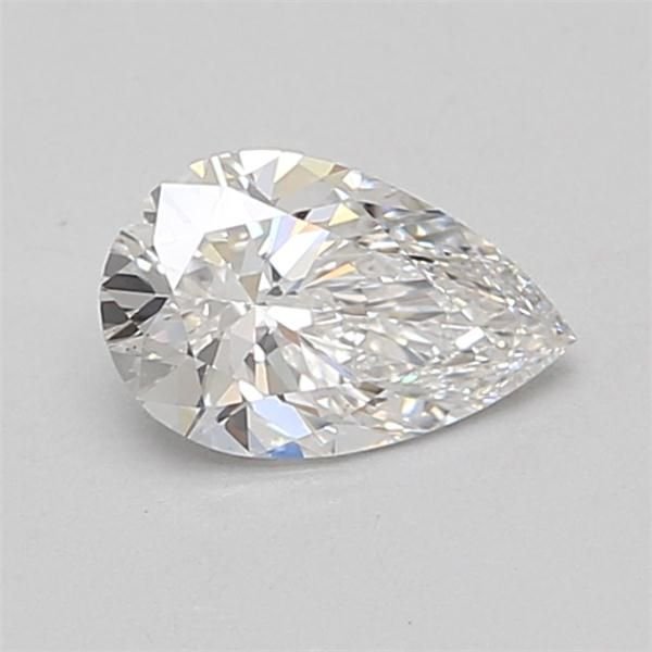 0.87ct D VS2 Rare Carat Ideal Cut Pear Lab Grown Diamond