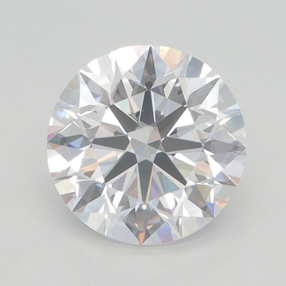 2.80ct D VVS2 Rare Carat Ideal Cut Round Lab Grown Diamond