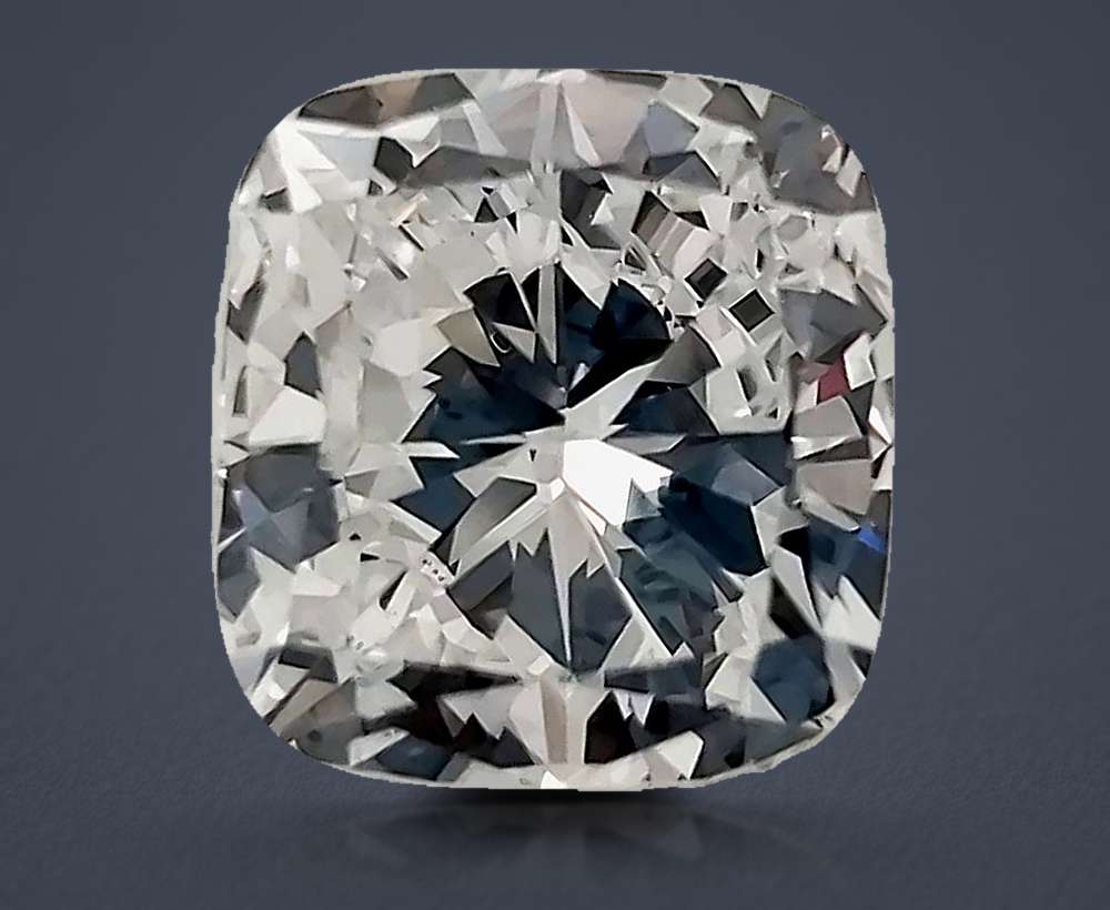 3.01 Carat Cushion Natural Diamond