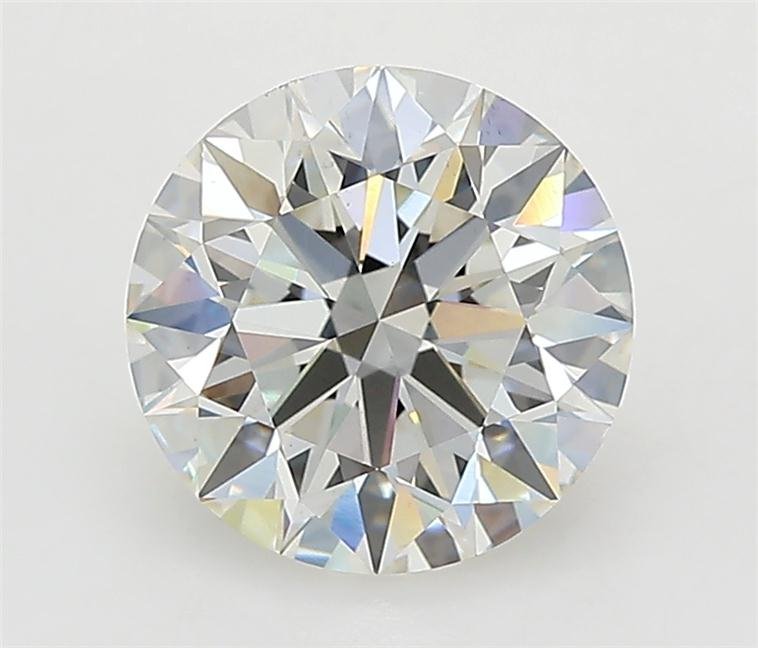 2.71ct H VS1 Excellent Cut Round Lab Grown Diamond