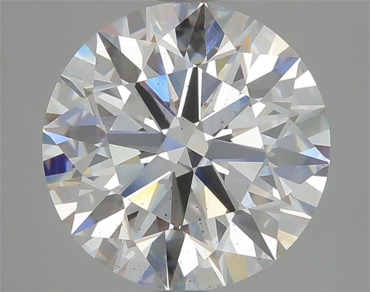 3.65ct F SI1 Rare Carat Ideal Cut Round Lab Grown Diamond