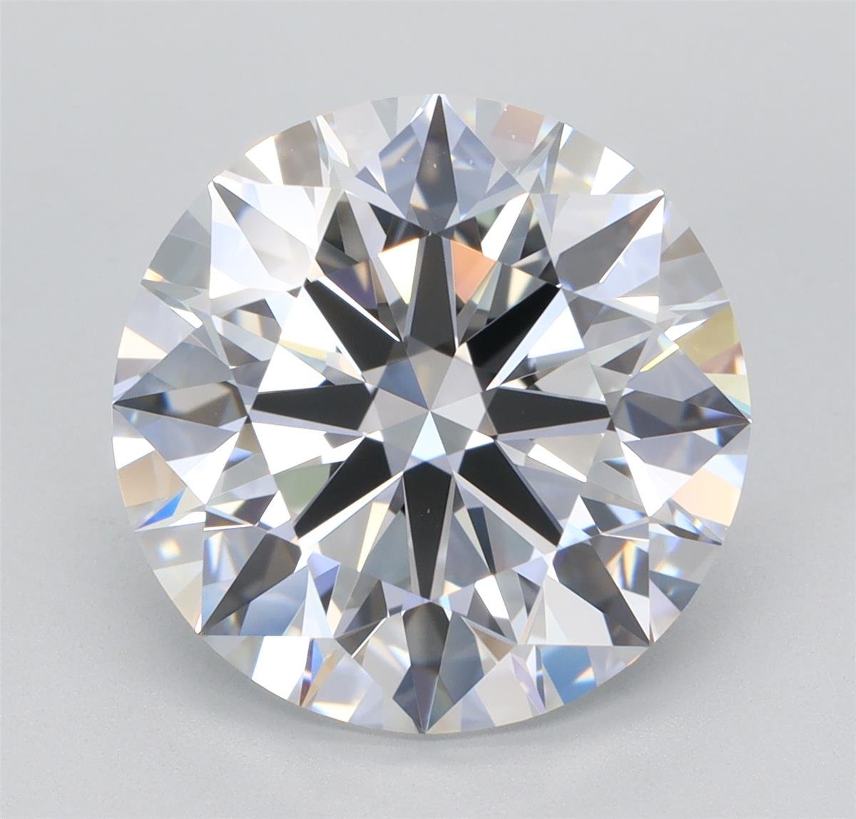 5.68ct D IF Rare Carat Ideal Cut Round Lab Grown Diamond