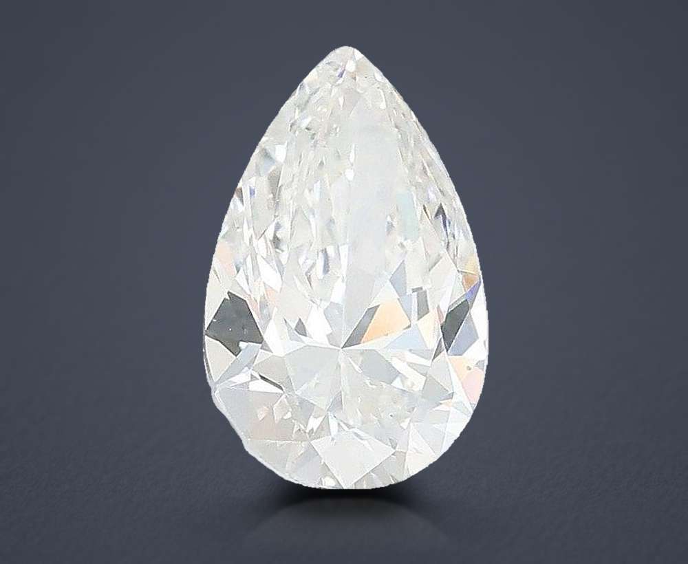 1.60 Carat Pear Lab Diamond