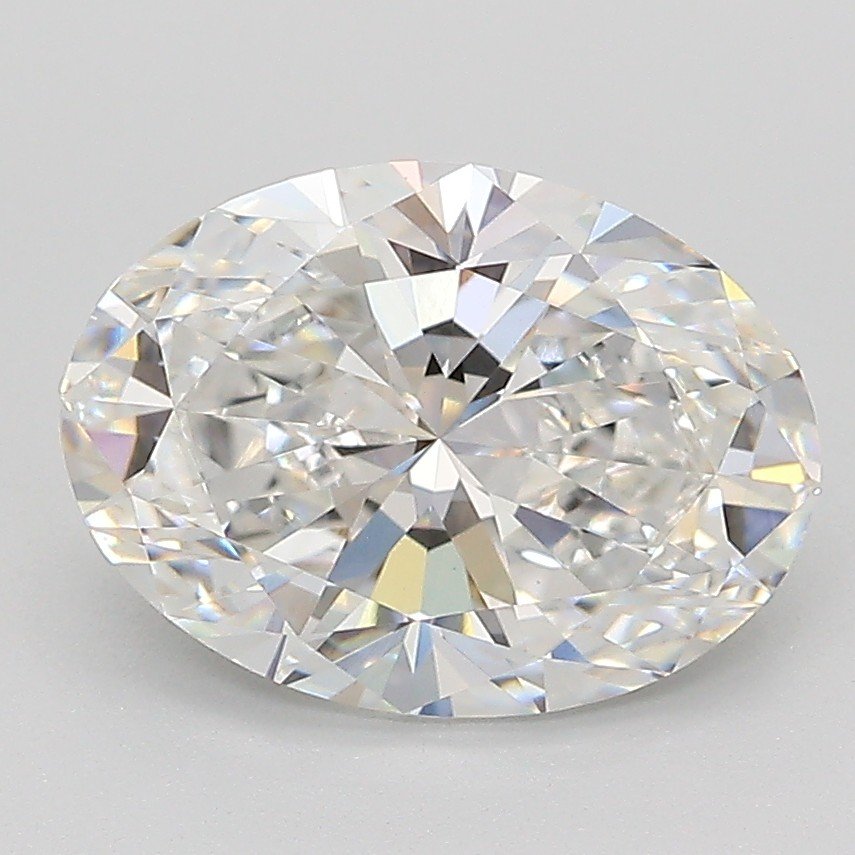 2.52 Carat Oval Lab Diamond