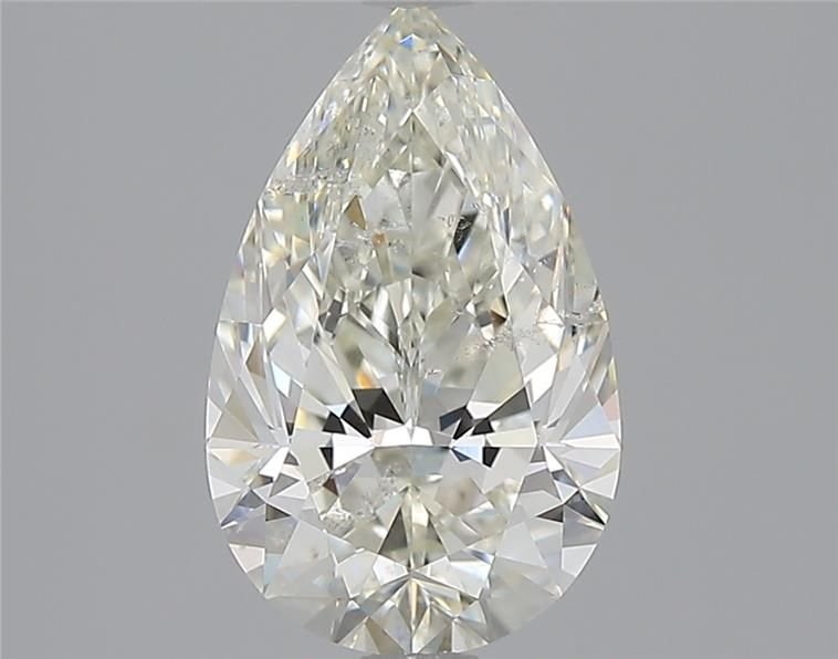 2.11ct K SI2 Rare Carat Ideal Cut Pear Diamond