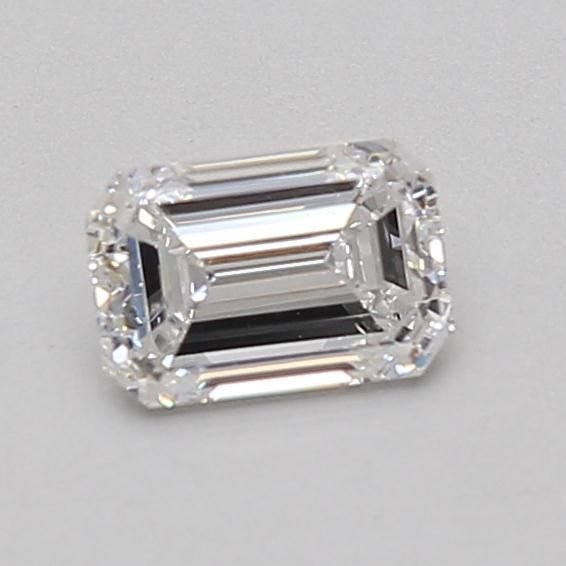 0.75ct E VVS2 Very Good Cut Emerald Lab Grown Diamond