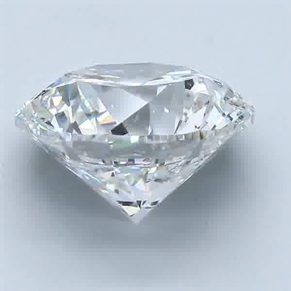 3.12ct E SI2 Rare Carat Ideal Cut Round Diamond