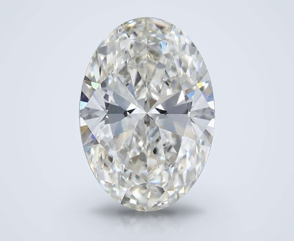 3.21 Carat Oval Lab Diamond