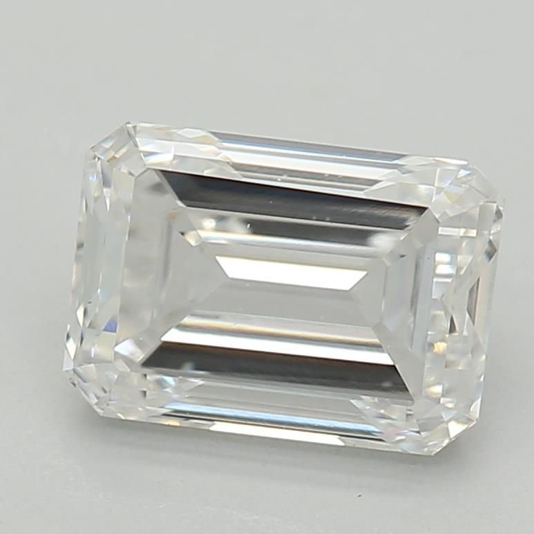 1.01ct D VVS2 Excellent Cut Emerald Lab Grown Diamond