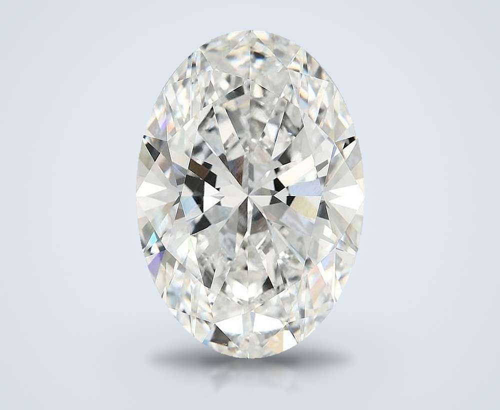 9.09 Carat Oval Lab Diamond