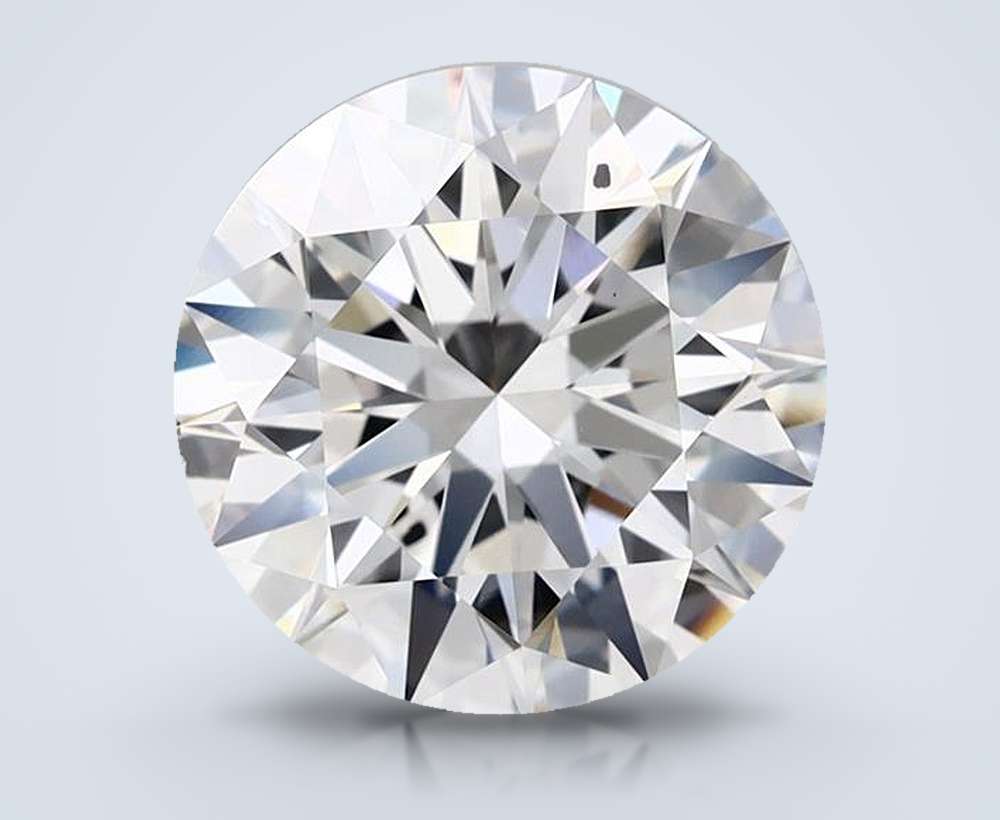 3.51 Carat Round Lab Diamond
