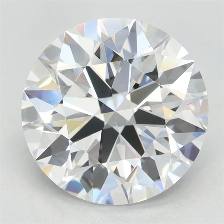 2.62ct D VVS1 Rare Carat Ideal Cut Round Lab Grown Diamond