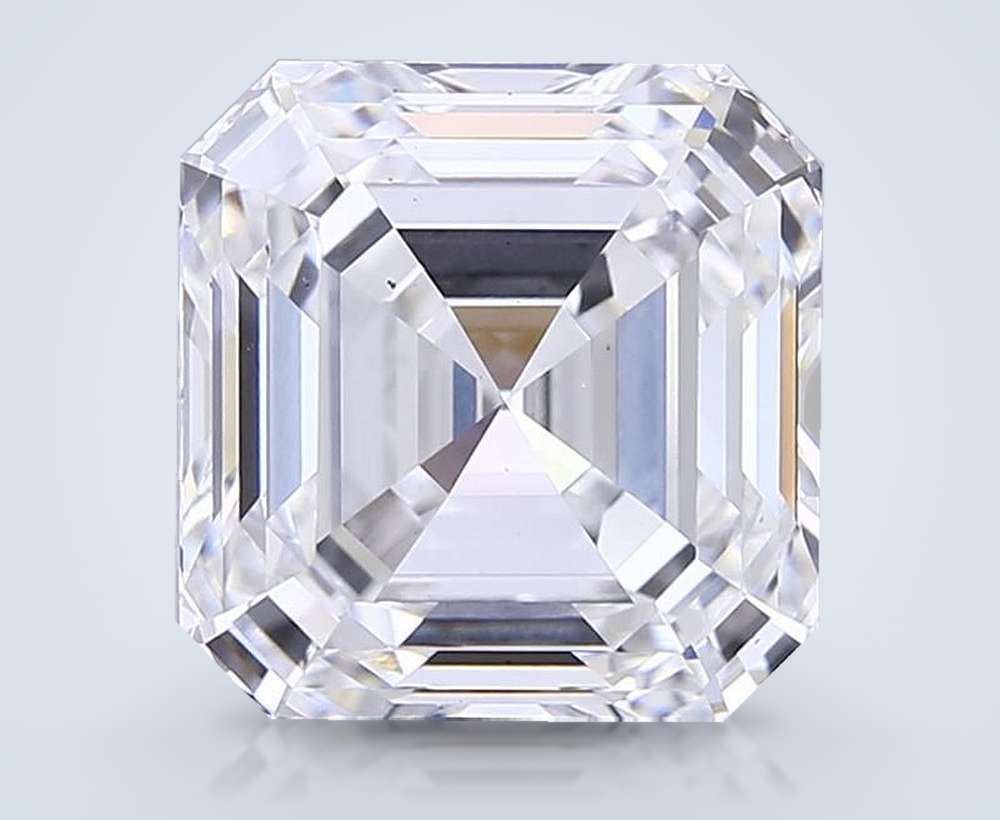 7.02 Carat Asscher Lab Diamond