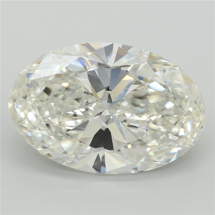 13.37 Carat Oval Lab Diamond