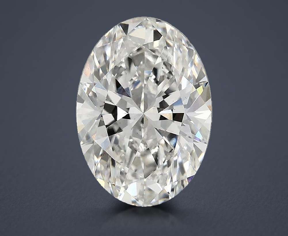 2.55 Carat Oval Lab Diamond