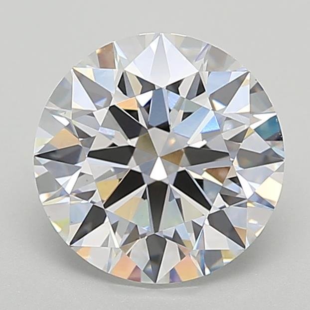 3.07ct E VS1 Rare Carat Ideal Cut Round Lab Grown Diamond